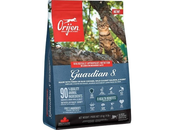 Orijen Orijen Cat Guardian 8 Sucha Karma Dla Kota 1,8kg Orijen Orijen Cat Guardian 8 Sucha Karma Dla Kota 1,8kg