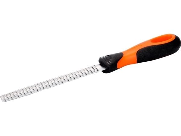 Bahco 6-342-10-2-2, Fil, Flate mapper, Halvrund fil, Midtsnitt, Plast, Kryssfiner, Tre, Svart, Rød, 26 mm