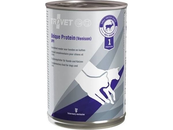 Trovet Unique Protein UPV viltfôr hund/katt 400 g