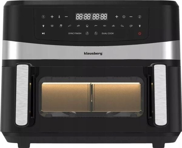 Klausberg airfryer dobbelkurv 9 L 1750 W KLAUSBERG AIR FRYER KB-7717