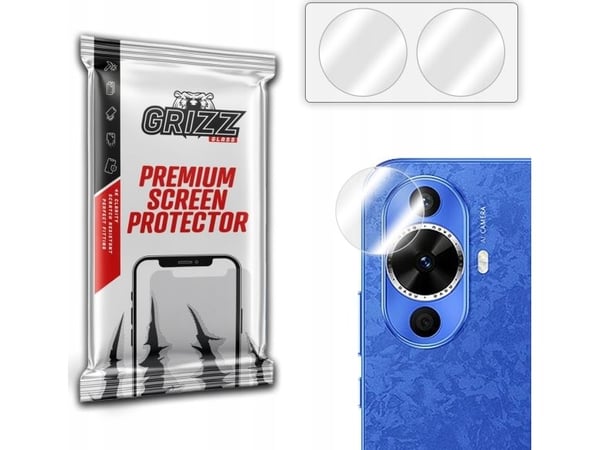 GrizzGlass Szkło na aparat GrizzGlass HybridGlass-kamera til Huawei Nova 12s