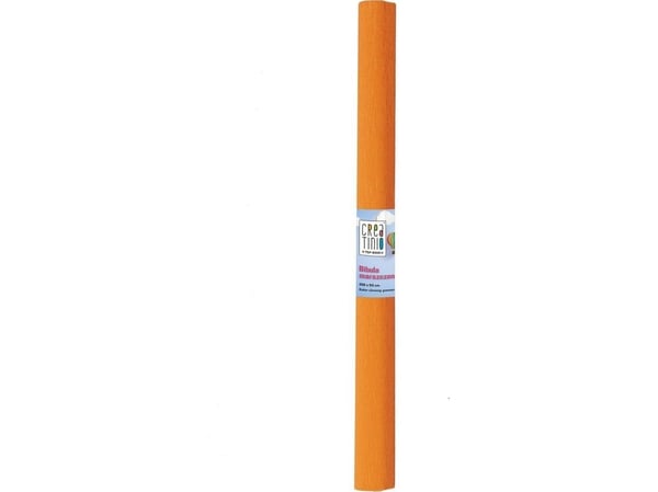 Top 2000 bøyde/krøllete papir Creatinio 50x200 mørk oransje 400153894 TOP-2000