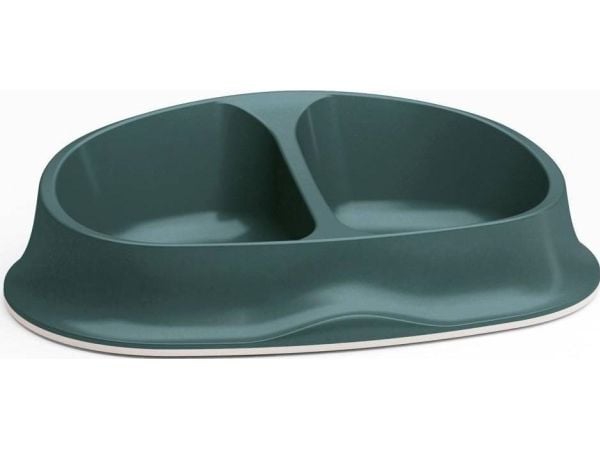 Zolux STEFANPLAST skål for hund eller katt Chic grønn 2x250 ml