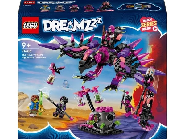LEGO DREAMZzz 71483 Neverhäxans mardrömsvarelser