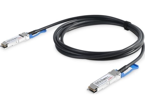 DIGITUS - 100GBase-CR4-direktekoblingskabel - QSFP28 (hann) til QSFP28 (hann) - 1 m
