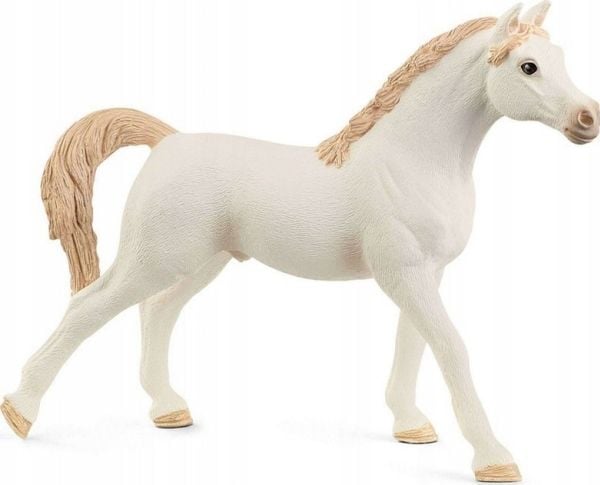 schleich HORSE CLUB Arabian Stallion, white, 5 år, Beige, Hvit