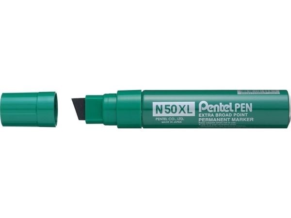 Pentel Permanent Marker Pen N50XL vihreä, VIHREÄ