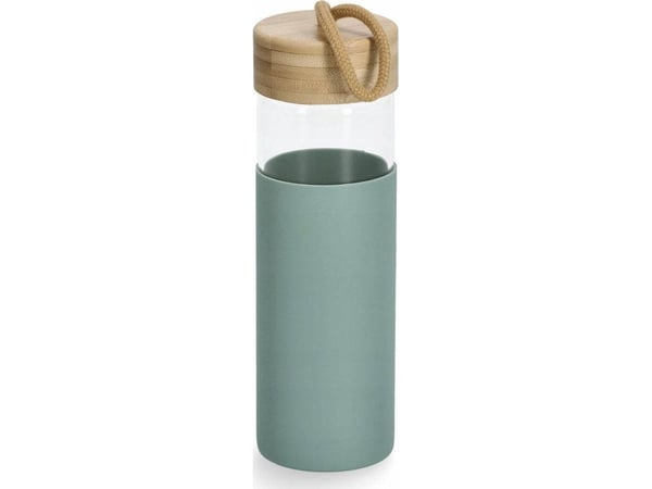 Zeller portabel dricksflaska med silikonhölje, 500 ml