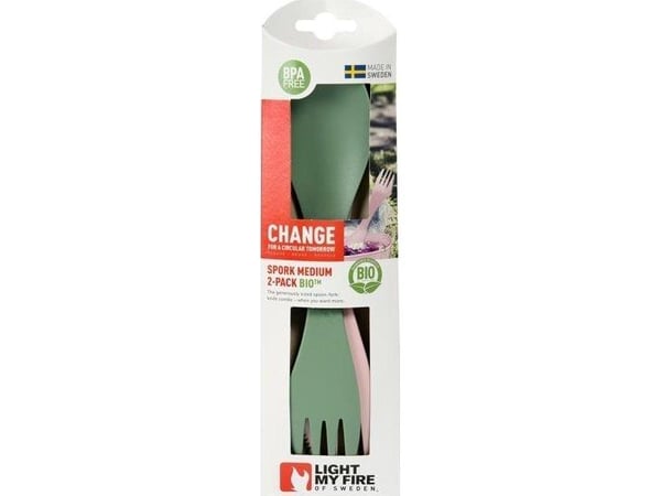 Light My Fire Spork M BIO* 2-pack sg/dp 2412511313 Light My Fire Spork M BIO* 2-pack sg/dp 2412511313