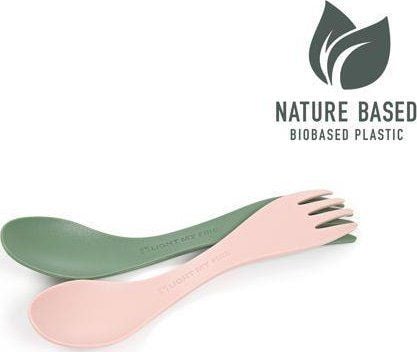 Light My Fire Spork BIO* little 2-pack grön/rosa Light My Fire Spork BIO* little 2-pack grön/rosa
