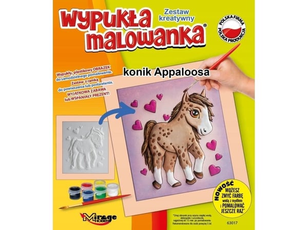 Mirage konik Appaloosa fargeleggingsbok 63017