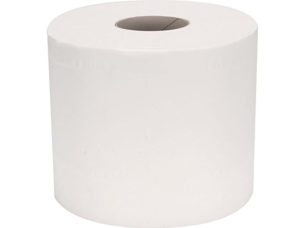 Toalettpapper, ABENA Care-Ness Excellent, 2-lagers, 50m x 9cm, Ø12cm, vit