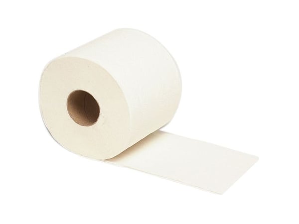Toalettpapper, ABENA Care-Ness Excellent, 3-lagers, 28m x 9,3cm, Ø11cm, vitt - (8 st.)