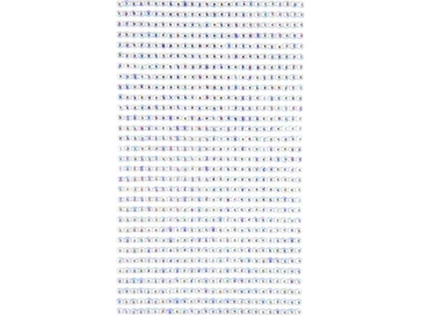 DP Craft Itsekiinnittyvät kristallit DPCRAFT 3mm, 806 kpl - opaalinhohtoinen Dalprint
