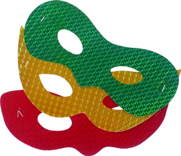 Arpex holografiske masker Kant (3 stk)