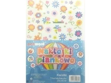 Polsirhurt Foam-klistremerker nps-2 blomster a"5