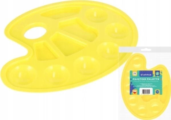 Starpak fargepalett oval pastellgul 1 stk PBH 1/20