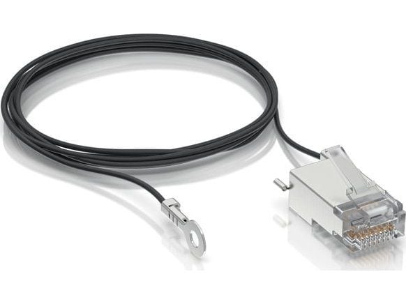 Ubiquiti UISP-CONNECTOR-GND, 1 m, RJ-45, musta