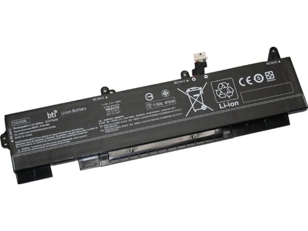 BTI - Akut ja paristot tietokoneeseen (saatavana: HP L77991-005) - Litiumion - 3-soluinen - 56 Wh - HP EliteBook 850 G7, 855 G7 -malliin