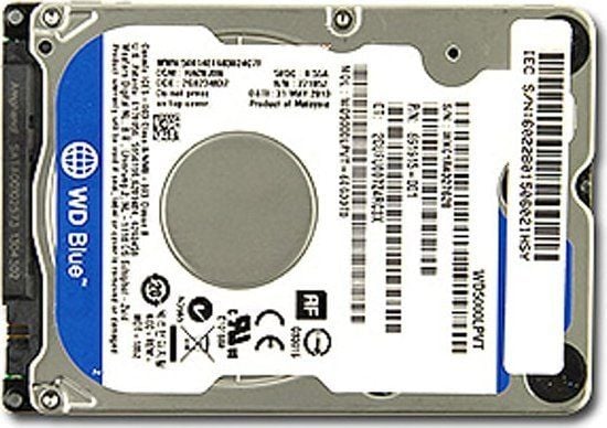 HP - Harddisk - 1 TB - intern - 2.5" - SATA 6Gb/s - 7200 rpm - for ZBook 14 G2, 15 G2, 15u G2, 17 G2