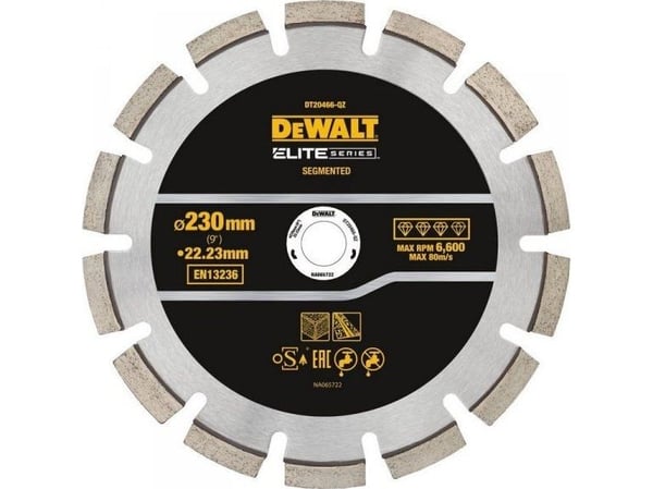 DEWALT DIAM.SEG. 230mm ELITE ASFALT/BETON TARGET 230mm ELITE ASFALT/BETON TARGET