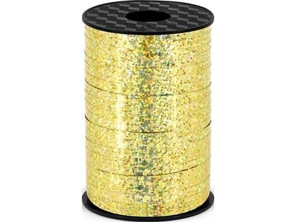 Presentband guld holografiskt 225 m