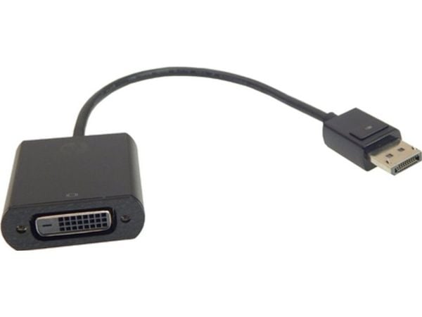 HP 752660-001, DVI, DisplayPort, Hunkjønn, Hankjønn, Sort