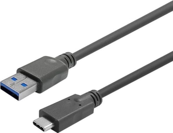 VivoLink - USB-kabel - 24 pin USB-C (hann) til USB-type A (hann) - USB 3.2 Gen 1 - 0.9 A - 12.5 m - svart