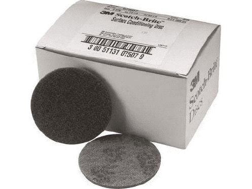 3M slipende fleeceskive Scotch Brite SC-DH D.125mm veldig fin 3M (65339)