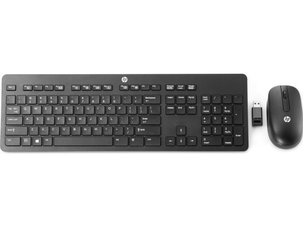HP - Tastatur- og mussett - trådløs - Dansk - jakksvart - for EliteOne 800 G2
