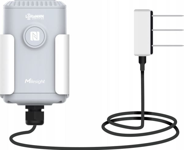 Milesight IoT LoRaWAN Soil Moisture, Temp. and Electrical Conductivity Sensor EM500