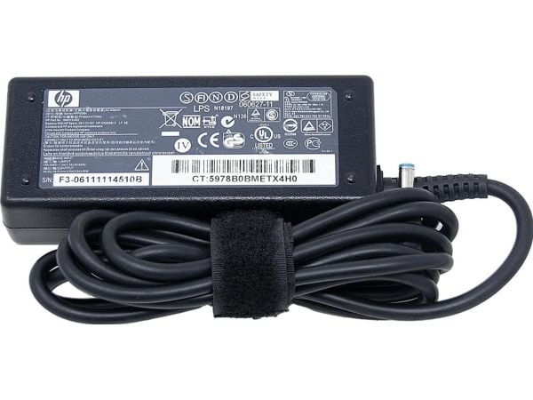 HP Smart - Strømadapter - 4,5 mm plugg, 3-pinner - AC - 65 watt - ikke-PFC