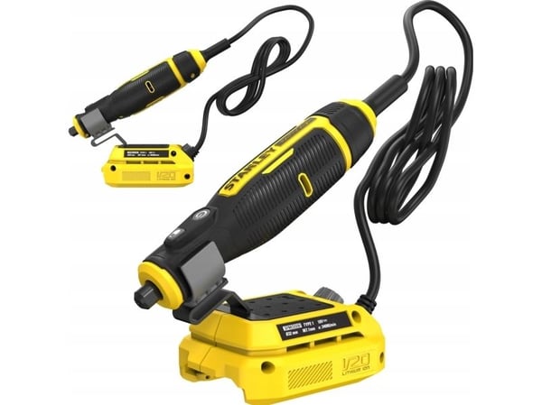 Stanley Grinder Mini Cordless Grinder-Graver med tilbehør 33 stk SFMCE030B-XJ