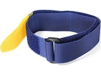 Velcro VEL-EC60327, Sininen, Keltainen, 25 mm, 920 mm, 2 kpl