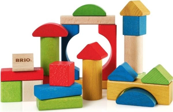 BRIO 30114 Värilliset rakennuspalikat (25 kpl)