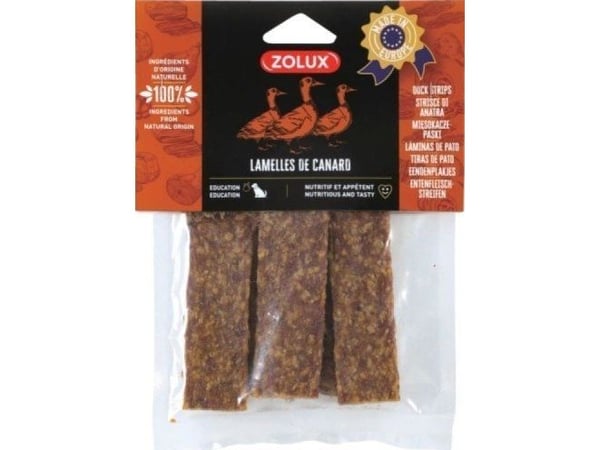 ZOLUX Duck Strips - koiran makupala - 100g