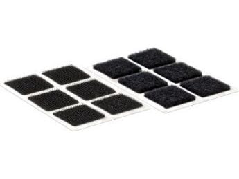 Velcro VEL-EC60236, Sort, 25 mm, 25 mm, 24 stk