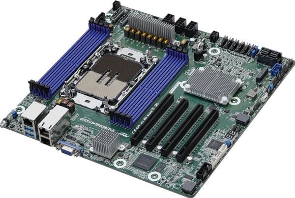 ASRock Rack SPC741D8UD-2T/X550 - Hovedkort - deep micro atx - LGA4677 Socket-E - Intel C741 Chipset - USB 3.2 Gen 1 - 2 x 10 Gigabit LAN - innbygd ...