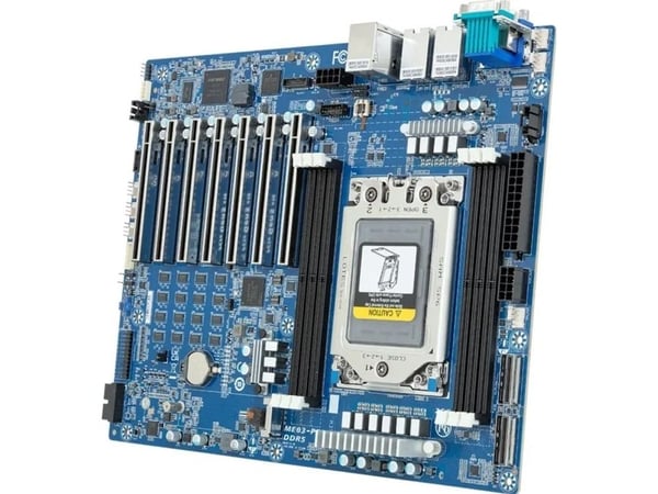 Gigabyte ME03-PE0 serverhovedkort AMD EPYC 8004 SP6 ATX DDR5 bulk (5ME03PE0NR-000-11B)