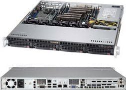 Supermicro SuperChassis 813MF2TQC-505CB, Stativ, Server, Sort, 1U, 500 W, 100 - 240 V