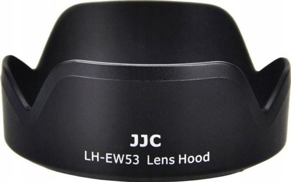 JJC objektivdeksel solskjerm Canon EF-M 15-45mm RF-S 18-45mm / type EW-53 / EW53