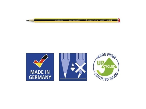 STAEDTLER Noris 120 - Blyant - HB - 2 mm (en pakke 5)