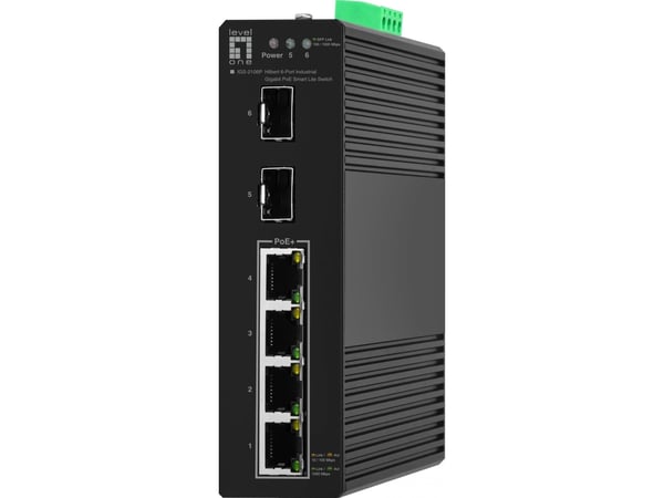 LevelOne IGS-2106P, Håndtert, L2, Gigabit Ethernet (10/100/1000), Full tosidig, Strøm over Ethernet (PoE)