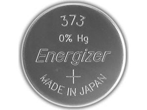 Energizer 373, Single-use battery, Silver-Oksid (S), 1,55 V, 1 stykker, 30 mAh, Sølv