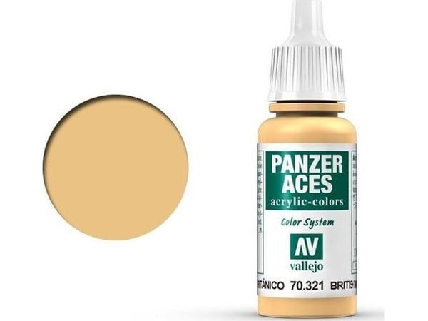 Vallejo 70.321, 17 ml, Gult, Matte, Flaske