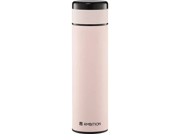 Termokopp i rustfritt stål Indi 420 ml rosa AMBITION