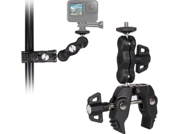 Hurtel klemmefeste til kamera og sportkamera GoPro