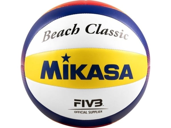MIKASA BV552C, 10-panel ball, Blå, Vit, Gul, Konstläder, Utomhus, 66 - 68 cm, CHN