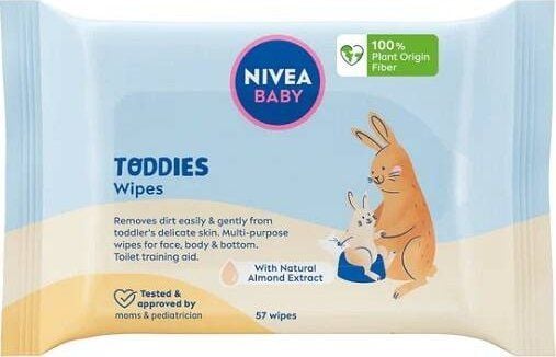 NIVEA_Baby Toddies wet wipes 57pcs.