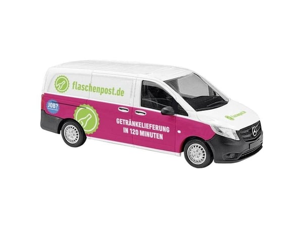 Busch 51106 H0 Personbil model Mercedes Benz Vito, flaskepost